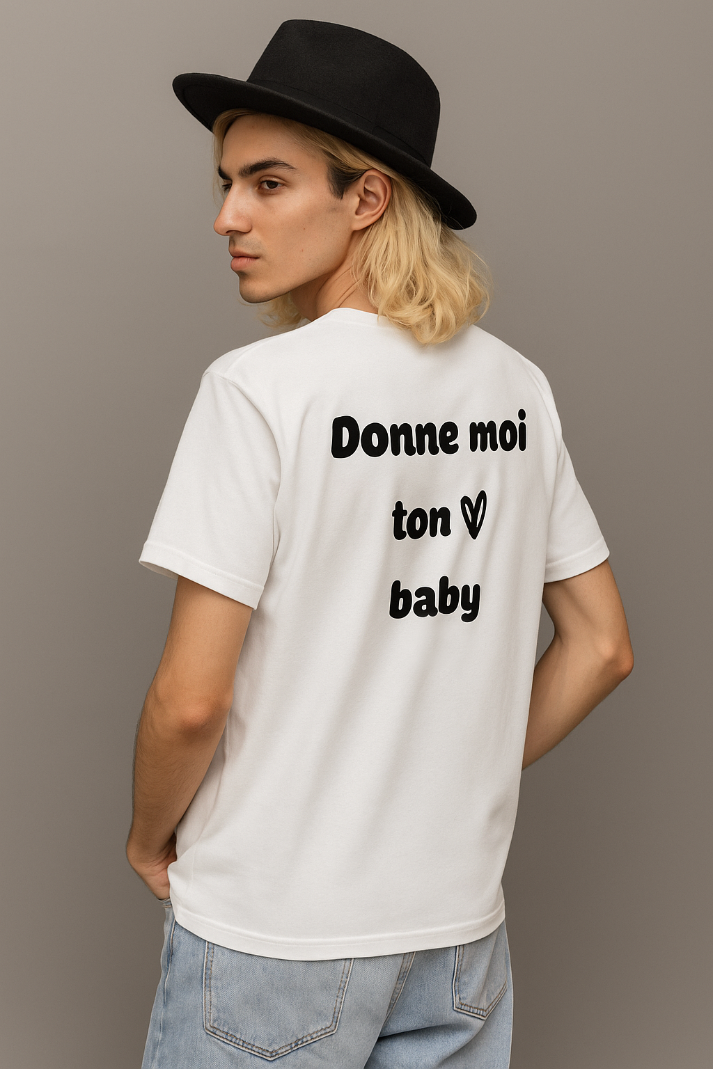 T-shirt Donne moi ton coeur Baby