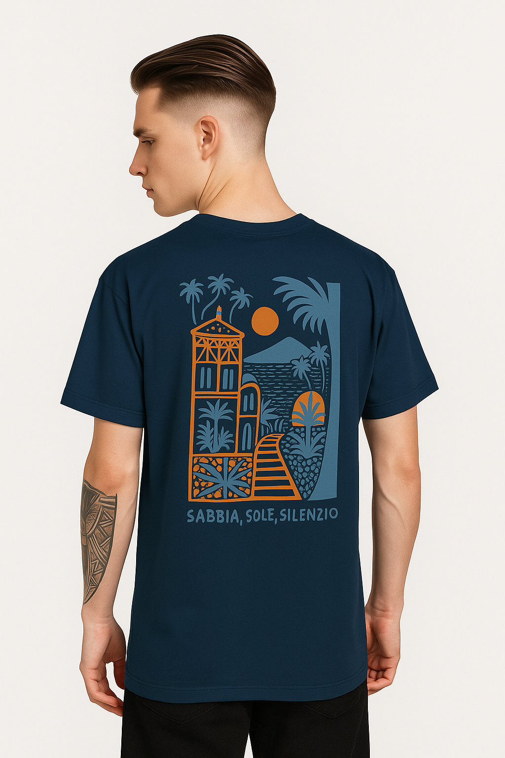 T-shirt SABBIA, SOLE, SILENZIO